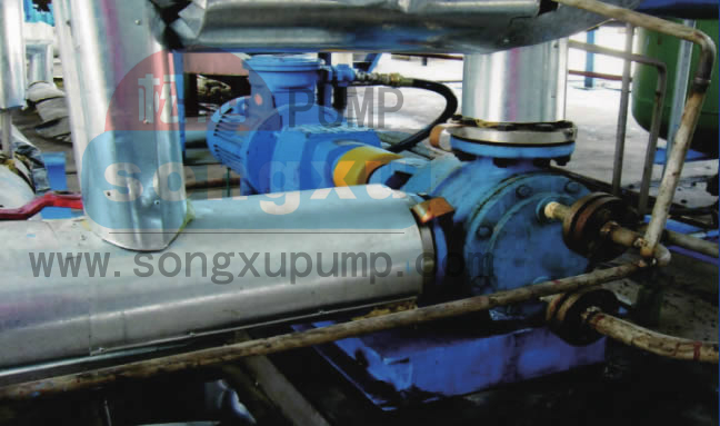 3寸夾套泵應用現場
